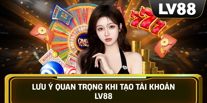 Lưu Ý Quan Trọng Khi Tạo Tài Khoản LV88